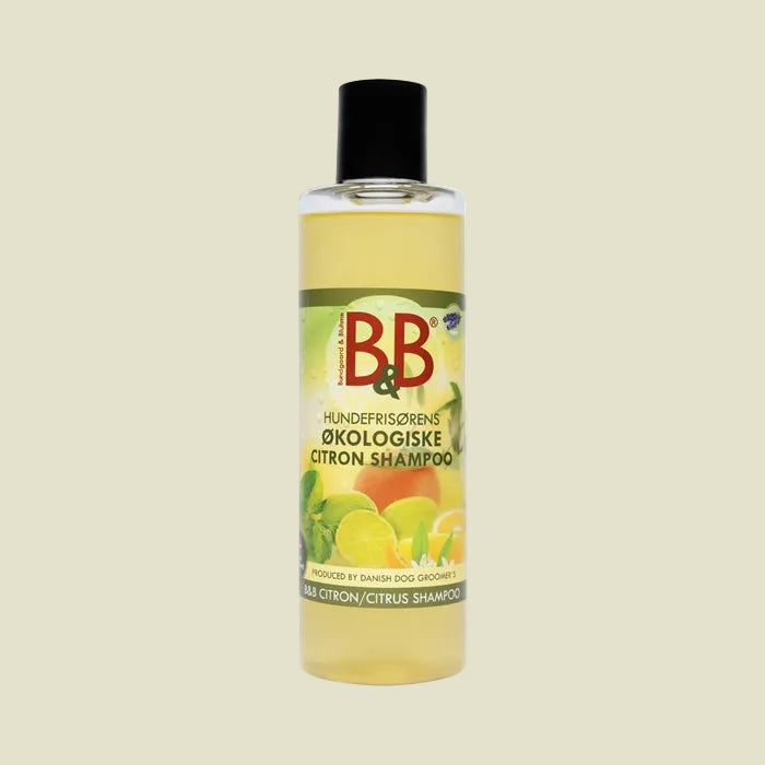 B&B Økologisk Citrus Shampoo – 250 ml