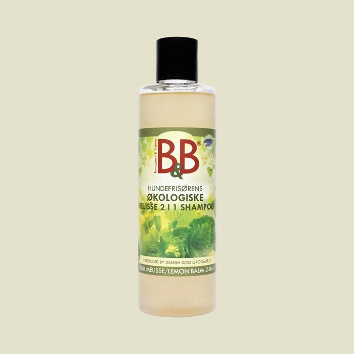 B&B Økologisk Melisse 2-i-1 Shampoo – 250 ml