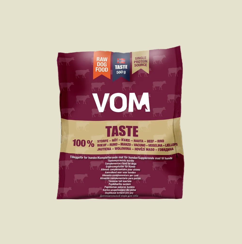 TASTE Kvæg – 560 g pose
