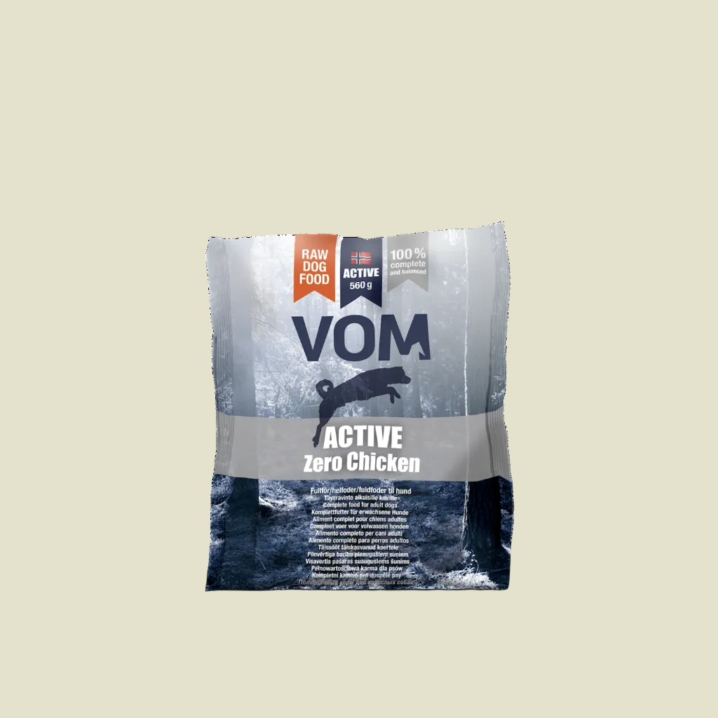 ACTIVE ZERO CHICKEN – 560 g pose